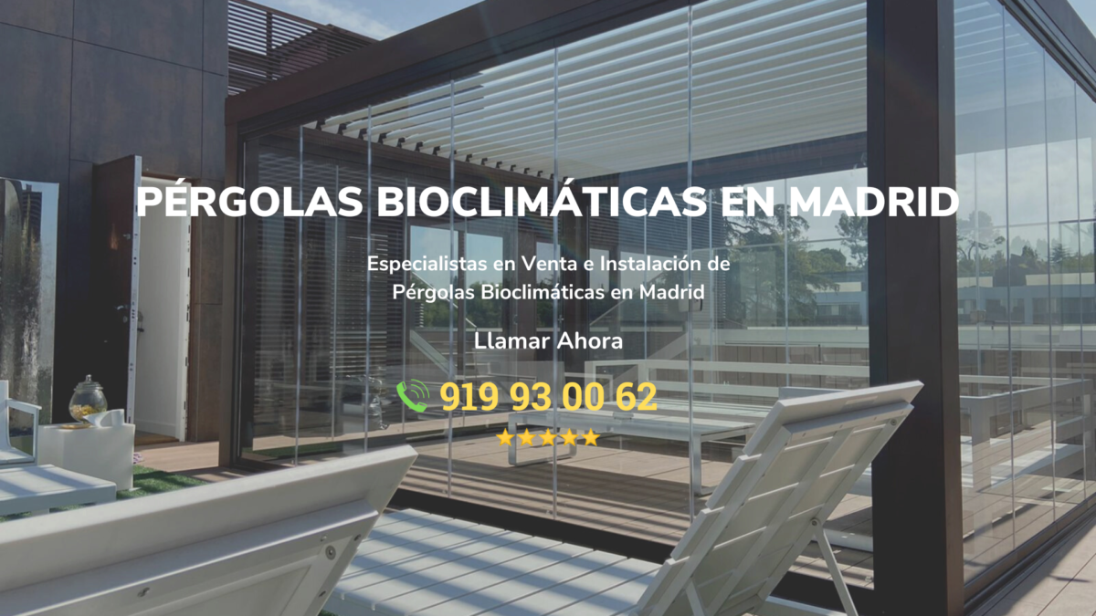 Instalación de pérgolas bioclimáticas en Madrid